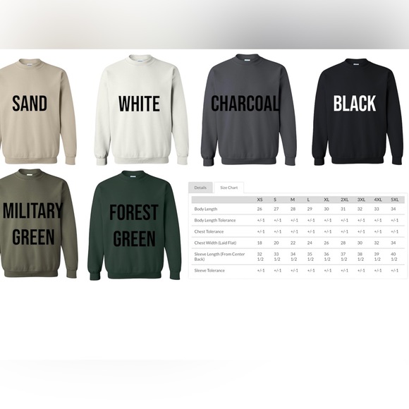 Lung Cancer Awareness Custom made Sweatshirt. NWT . - Picture 3 of 3